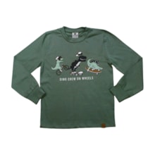 Camiseta Manga Longa Dinossauros 8373  - By Gus