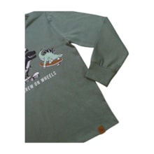 Camiseta Manga Longa Dinossauros 8373  - By Gus