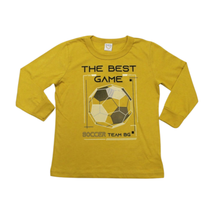 Camiseta Manga Longa Estampa Bola 46741 - Boca Grande 