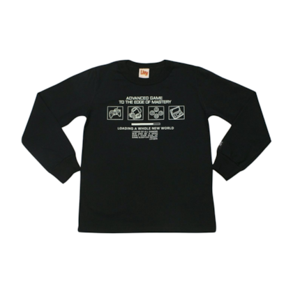 Camiseta Manga Longa Estampa Game Brilha no Escuro 9096 - Livy 