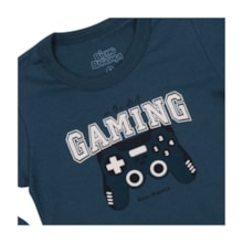 Camiseta Manga Longa Estampa Gaming 2394 - Bicho Bagunça