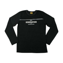 Camiseta Manga Longa Estampa Generation 26294 - Rollu