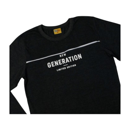 Camiseta Manga Longa Estampa Generation 26294 - Rollu