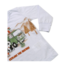 Camiseta Manga Longa Estampa Panda 70265 - Alenice 