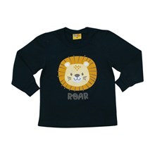 Camiseta Manga Longa Estampa Roar 20201 - Rollu