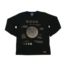 Camiseta Manga Longa Estampada Moon 62773 - Rei Rex 