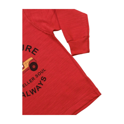 Camiseta Manga Longa Flamê Adventure 2342 - Bicho Bagunça 