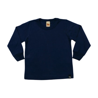 Camiseta Manga Longa Lisa 1009 - Livy