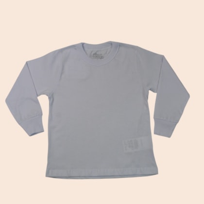 Camiseta Manga Longa Lisa 7298 - Bicho Bagunça