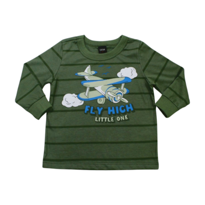Camiseta Manga Longa Listrada C60716 - Cativa 