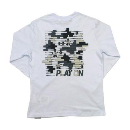Camiseta Manga Longa Play 17622 - Abrange