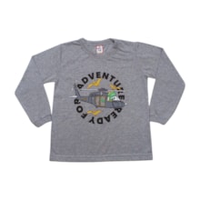 Camiseta Masculina Manga Longa Estampa Adventure 345 - Cleomara