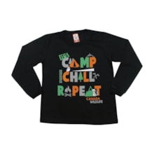 Camiseta Masculina Manga Longa Estampa Camp 345 - Cleomara