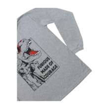 Camiseta Masculina Manga Longa Estampa Dino 350 - Cleomara