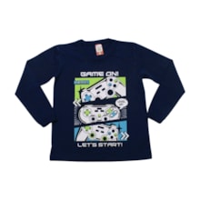 Camiseta Masculina Manga Longa Estampa Game 345 - Cleomara