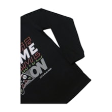 Camiseta Masculina Manga Longa Estampa Game 350 - Cleomara