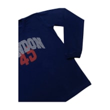 Camiseta Masculina Manga Longa Estampa London 350 - Cleomara