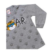 Camiseta Masculina Manga Longa Estampa Roar 340 - Cleomara