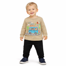 Camiseta Masculina Manga Longa Estampa School  340 - Cleomara