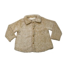 Casaco Pelúcia com Botões Feminino 8449 - Serelepe