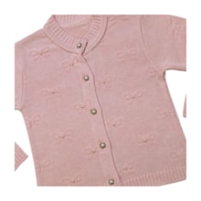 Casaco Tricô Feminino com Pérolas  930 - Michelle