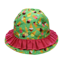 Chapeú Tactel Bebê Feminino Estampado Sorvetes 2153 - Everly 