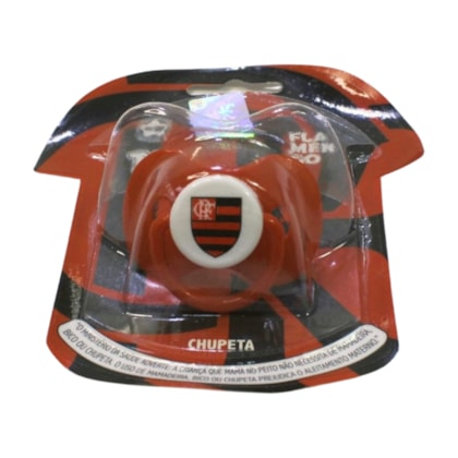 Chupeta Ortodôntica Time Flamengo Tamanho 2 0195 - Kids Gol  