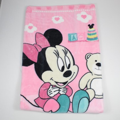 Cobertor Disney Raschel Minnie Surpresa - Jolitex
