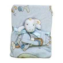 Cobertor Estampado com Naninha Dino 90072 - Bene Casa Baby
