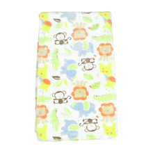 Cobertor Flannel Microfibra Estampado Branco Floresta 73000 - Hazime