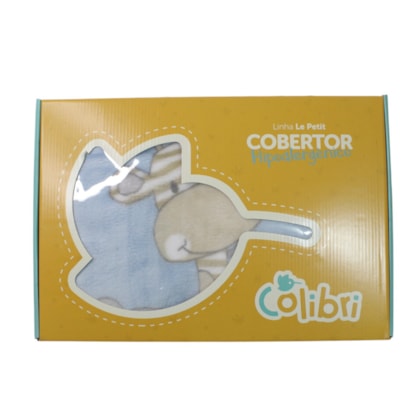 Cobertor Le Petit Estampado Amiguinhos - Colibri