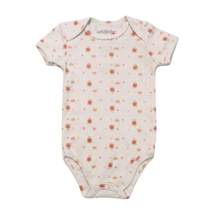 Colan Manga Curta Feminino Sortido 0402173 - Estilinho