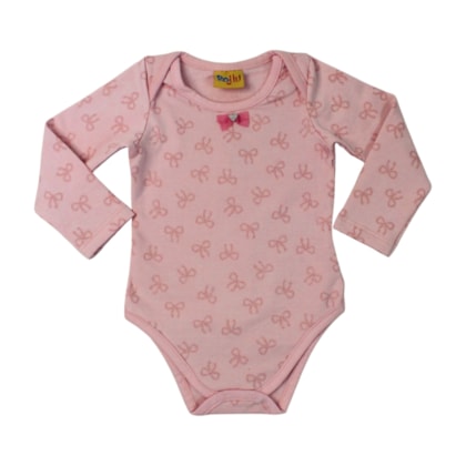 Colan Manga Longa Feminino Estampado Laços 26104 - Rollu