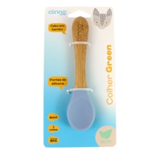 Colher Green Bambu e Silicone 6m+ 3049 - Clingo    