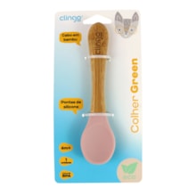 Colher Green Bambu e Silicone 6m+ 3050 - Clingo  