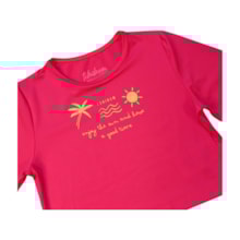 Conjunto Biquini Cropped Manga Longa Estampa Folhas 57256 - Kamylus