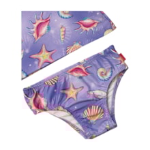 Conjunto Biquini Estampado Fundo do Mar 57254 - Kamylus