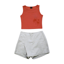 Conjunto Blusa Cotton Regata e Short-Saia 3757 - Aerosfera