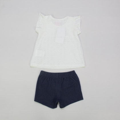Conjunto Blusa Lese e Shorts 53413 - Kamylus