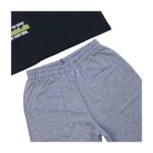 Conjunto Camiseta Estampa Fone e Bermuda Linho 24276 - Rollu