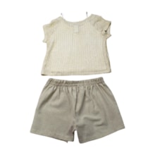 Conjunto Feminino 3 Peças 854 - Lit  Creme 18