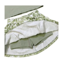 Conjunto Feminino Blusa Bordado Borboleta e Saia 2001299 - Milon  