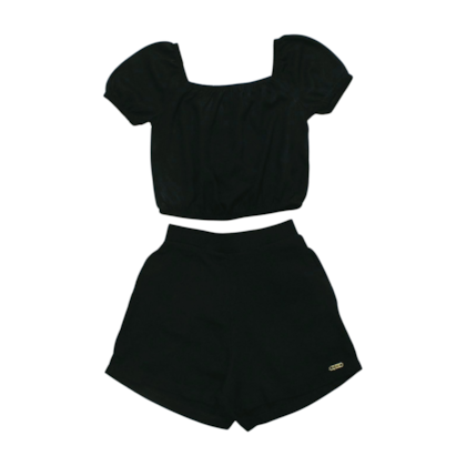 Conjunto Feminino Blusa Cigana e Shots Tecido  J90088 - b.Joe 