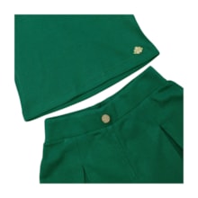 Conjunto Feminino Blusa com Bordado e Shorts 37256 - Angerô  