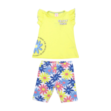 Conjunto Feminino Blusa e Bermuda Floral 6394 - By Gus 