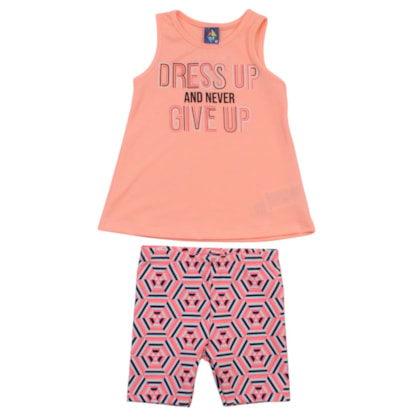 Conjunto Feminino Blusa e Bermuda Sortido 9002808 - Pipa