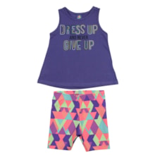 Conjunto Feminino Blusa e Bermuda Sortido 9002808 - Pipa