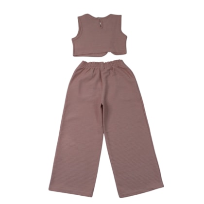 Conjunto Feminino Blusa e Calça Pantacout 37481 - Angerô