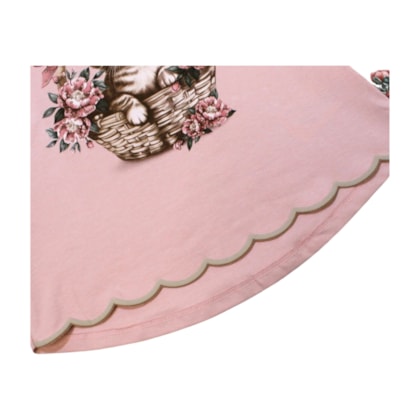 Conjunto Feminino Blusa e Legging Estampado Gatinho 2001266 - Milon  