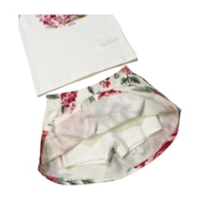 Conjunto Feminino Blusa e Saia Floral 2001022 - Milon  